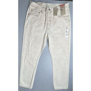 Levis 501 Womens 32x30Jeans Denim Original High Rise Straight Leg Tan New